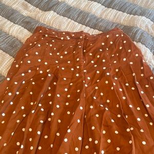 Anthropologie pleated pant